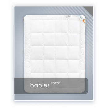 Antiallergisch COTTON-Babyset (Bettdecke und Kopfkissen)